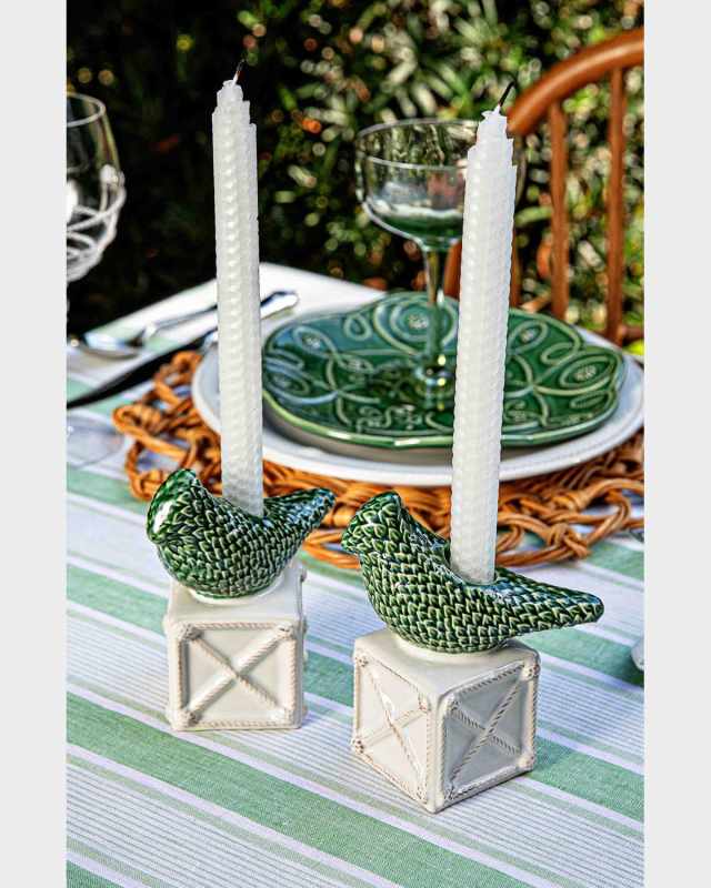Berry & Thread Bird Topiary Candlesticks, Set of 2